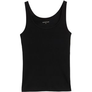 TOM TAILOR - Top - Zwart - Mouwloos - Slanke Pasvorm
