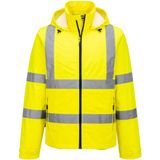 Portwest Hi-Vis Lichtgewicht Opvouwbaar Jack S164 - Geel - L