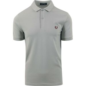 Fred Perry - Polo Plain Greige - Slim-fit - Heren Poloshirt Maat XS