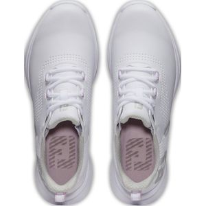 Footjoy Athletic Fuel Spikeless Dames Golfschoen White/Pink - Maat : 39