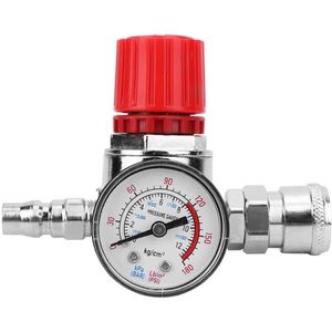 Drukregelaar voor luchtcompressor met manometer - nauwkeurige luchtdrukinstellingen