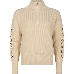 Rellix Knitted Zipper Rlx Truien & Vesten Meisjes - Sweater - Hoodie - Vest- Gebroken wit - Maat 152