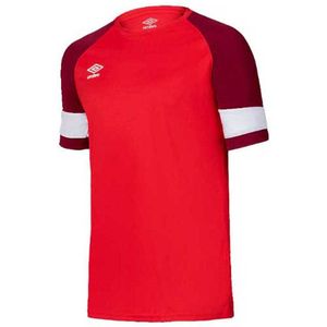 Umbro Lukenga T-shirt Met Korte Mouwen Rood 4-6 Years Jongens,Meisjes