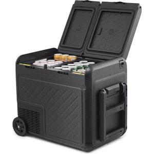 Draagbare Koelbox voor Auto en Camping met Temperatuurregeling -22 °C tot 20 °C, 45L Capaciteit