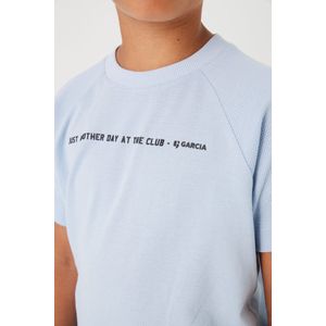 GARCIA Jongens T-shirt Blauw - Maat 164/170