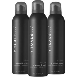 3x Rituals Foam De Homme DoucheGel 200ml
