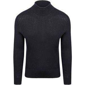 Suitable Coltrui Rib Merino Donkerblauw (navy) - Maat S - Heren