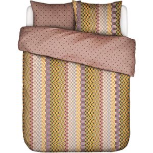 Essenza - Stach - Dekbedovertrek - Antique Pink - Satijn - Extra Breed