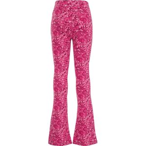 WE Fashion Meisjes flared legging met dessin