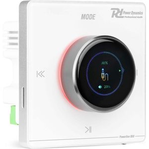 Power Dynamics - Powerline B50W - Inbouwversterker - Wit - 2x 25W