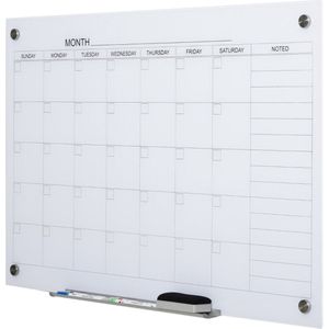 White board - Kalender - Maandplanner - Agenda - 90 x 60 cm