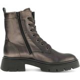 Gabor Enkellaarsjes met veter Glad leer brons