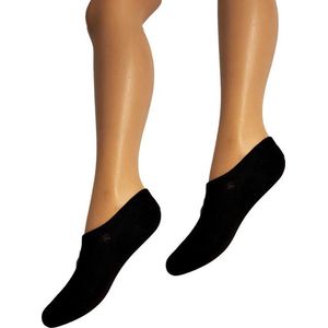 dames kousenvoetjes zwart 12 paar maat 35-39