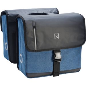 Dubbele businesstas Blauw/Zwart 40L