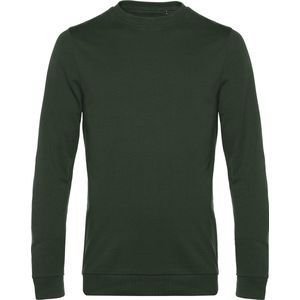 Sweater 'French Terry' B&C Collectie maat L Forest Green