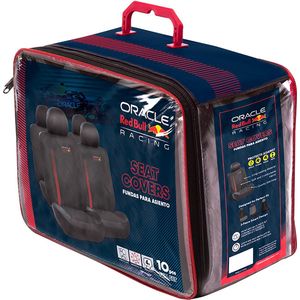 Red Bull - Oracle - Stoelhoezenset - Zwart/Rood - 6-delig