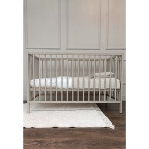 Cabino Baby Bed / Ledikant Basic 60x120 cm Verstelbare Bodem - Clay