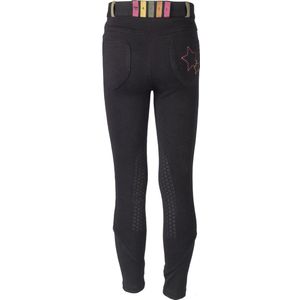Horka - Junior Rijbroek - Ola Slim Fit - Zwart - Maat 152