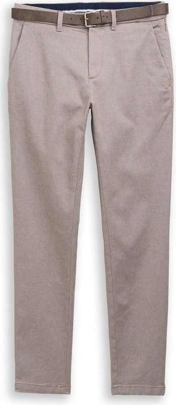 Tom Tailor - TTTRAVIS SLIM - Chino Broek - Met Riem - Voor Mannen