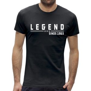 Legend 60 jaar t-shirt/ kado tip man / Heren maat M / Verjaardag cadeau