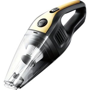 Bovista Kruimeldief - Handstofzuiger - Snoerloos - Draadloos - Auto Stofzuiger - Caravan - Best Verkocht - Car Vacuum Cleaner - Geel