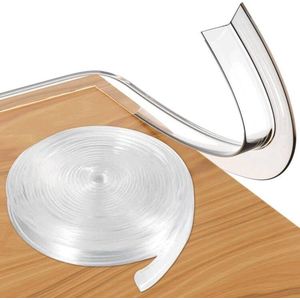 Hoekbeschermers baby - 5M - Tafelhoek beschermers - Hoekbeschermer tafel - Stootrand Foam - Veiligheid Baby Kind & Peuter - PVC tootrand Bescherming Set - Met dubbelzijdige tape