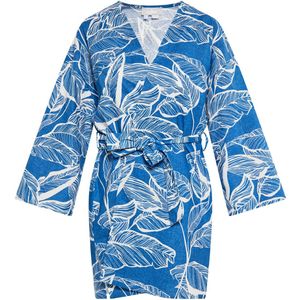 usha - Kimono - Katoen - Met Bladerenprint