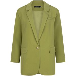 Ydence - Blazer Maisie - Dames - Lime - Zachte Stof