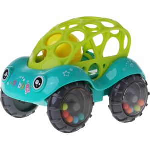 Speelgoed Auto - Oball - Speelgoedvoertuig - Baby Rammelaar - Baby Auto Rammelaar - Rammelaar - Ontwikkeling en Educatief Speelgoed - Speelgoed 3 Jaar - Kraamcadeau - Baby Speelgoed | Turqoise