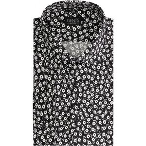 GENTS - Print - Katoen - Zwart/Wit - Maat EU42/L