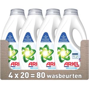 Ariel - Vloeibaar Wasmiddel Sensitive - 4 x 20 Wasbeurten