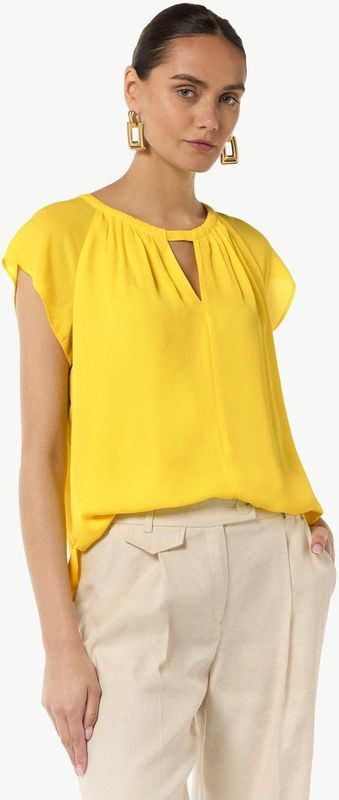 Blouse met kapmouwen