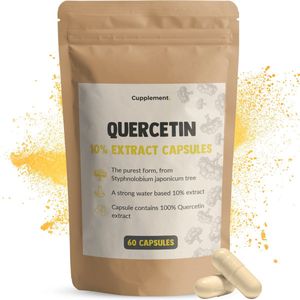 Quercetine Capsules - 500 mg - Vegan - Duurzaam Verpakt