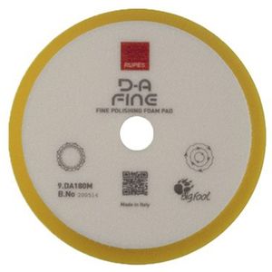 RUPES DA POLIJSTPAD MEDIUM GEEL 80MM