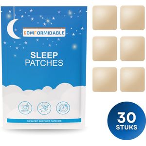Comformidable® Sleep Patches – 30 Slaappleisters – Ondersteunt natuurlijke slaap & ontspanning