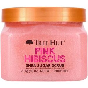 Tree Hut Pink Hibiscus Shea Sugar Body Scrub - Lichaamsscrub - Bad & Douche - Exfoliating - 510g