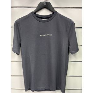 Off The Pitch Slim Fit Tee - Heren - Storm Grey, S