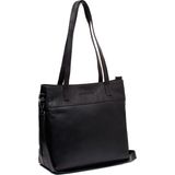 Leren Shopper Zwart Nola