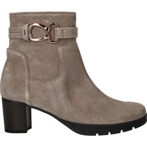 Gabor - Dames Enkellaarzen - Beige - Suede