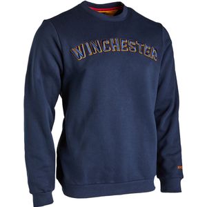 WINCHESTER Trui - Heren - Falcon - Warme stof - Sweater - Casual - Blauw - M