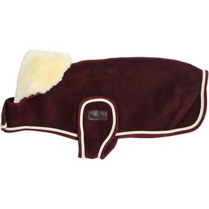 Kentucky Dogwear Hondenjas Heavy Fleece - Bordeaux - Maat (S) - 34-38cm