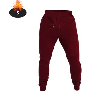 Bovista Trainingsbroek Heren - Sportbroek - Trainingsbroek Lang - Trainingspak - Sportkleding - Rood - XS