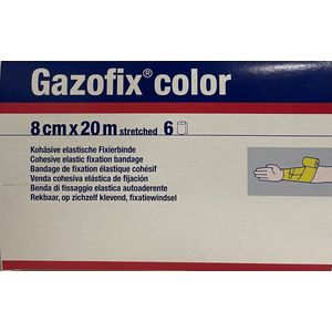 BSN - Gazofix Color - Geel - 8 cm x 20 m