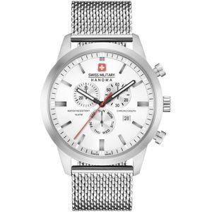 SWISS MILITARY HANOWA Chrono Classic horloge  - Zilverkleurig