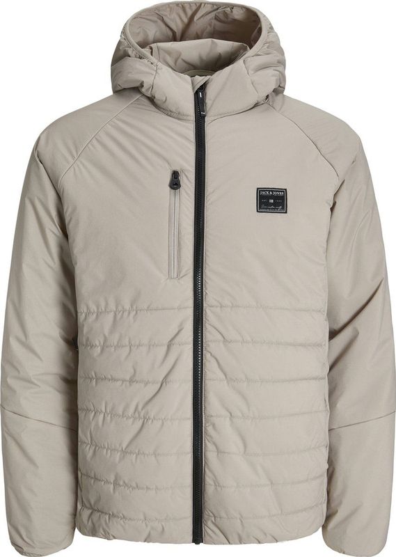 Jack & Jones - Finn Hybrid - Jas - Beige - Gewatteerd - Regular Fit