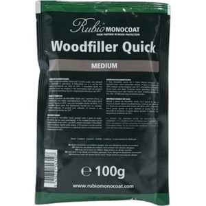 Rubio Monocoat - Woodfiller Quick - Dark - 100 gram