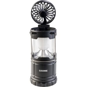 Luume Campinglamp op Batterijen - Tentlamp en Ventilator - Kampeerlamp - Lantaarn voor Buiten