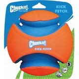Chuckit! Kauwspeelgoed Kick fetch - Small - Hondenspeelgoed - Hondenbal - Chuckit bal - Oranje/Blauw - ø 14 cm - 1 ST