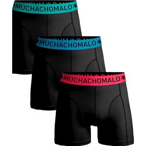 Muchachomalo Heren Boxershorts Microfiber - 3 Pack - Maat S - Mannen Onderbroeken
