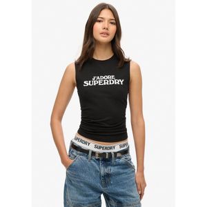 Superdry - Sport Luxe Fitted - Mouwloos T-shirt